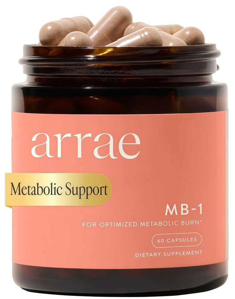 Arrae MB-1, Natural DietarySupplement, Control Appetite, increaseEnergy, Support Healthy Metabolism, 60 Capsules